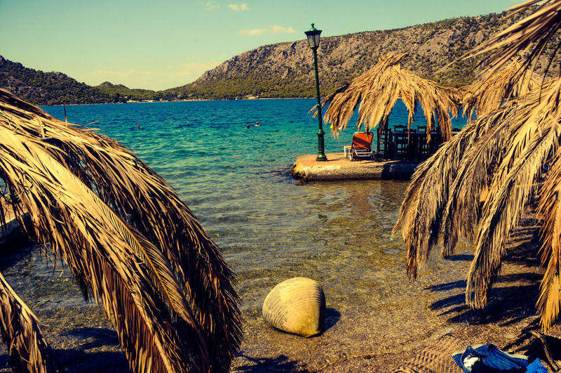 Mantas Bay Hotel Lutráki Kültér fotó